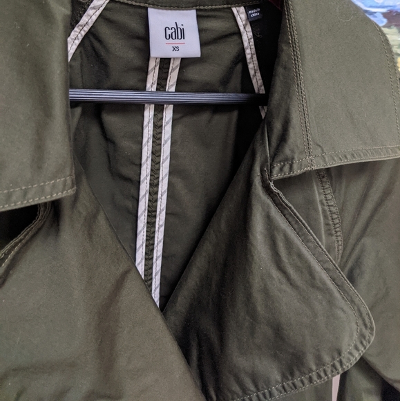 Like New CAbi Expedition Deep Olive Green Jacket, XS - Picture 15 of 16